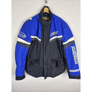 Reima‎ Motorsports Insulated Snowmobile Jacket Men’s Large Blue Black Padded